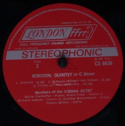 London Records CS 6636 - Sextet / Quintet - Image 4