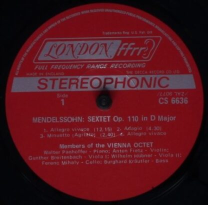 London Records CS 6636 - Sextet / Quintet - Image 3