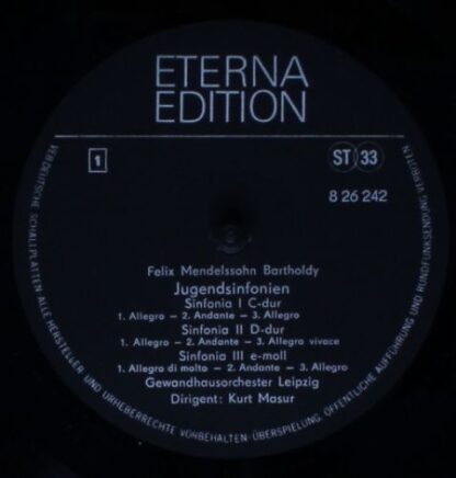 Eterna 8 26 242 - Jugendsinfonien - Image 3