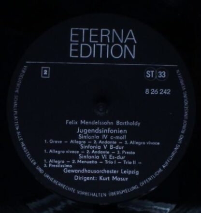 Eterna 8 26 242 - Jugendsinfonien - Image 4