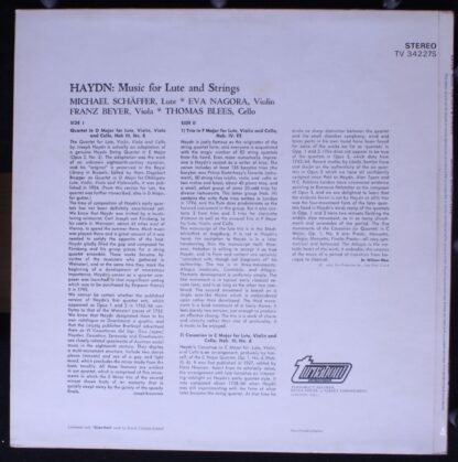 Turnabout TV 34227S - Music For Lute And Strings - Image 2