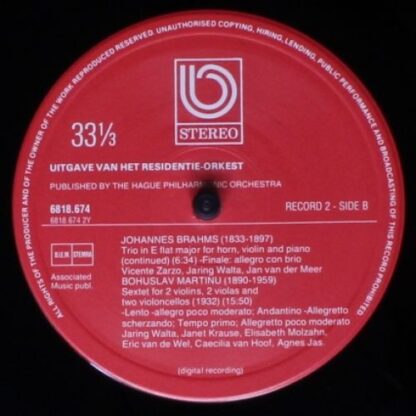 Residentie-Orkest 6818.673/674 - Soloists From The Orchestra Pla - Image 7