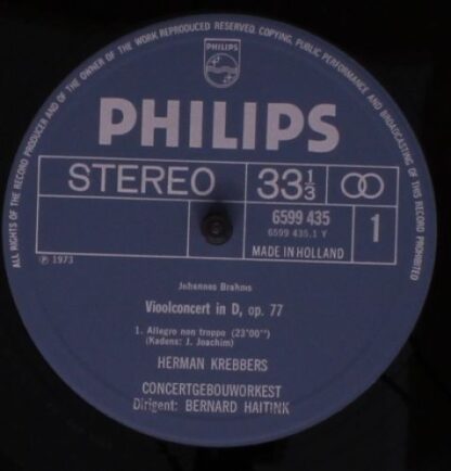 Philips 6599 435 - Vioolconcert - Image 3