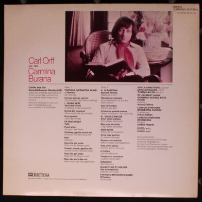 Die Stimme Seines Herrn 29 597-0 - Carmina Burana - Image 2