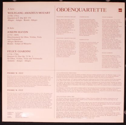 Baedeker Record 6806 065 - Oboenquartette - Image 2