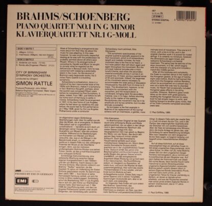 His Master's Voice Digital EL 27 0169 1 - Piano Quartet No. 1 In - Image 2