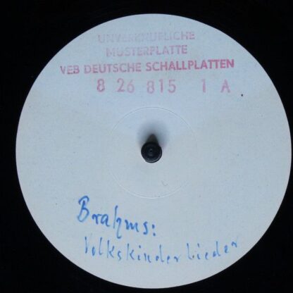 Eterna 8 26 815 - Volkskinderlieder / Volkslieder