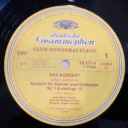 Deutsche Grammophon 29 571-7 - Das Konzert - Berg, Boccherini, B - Image 8