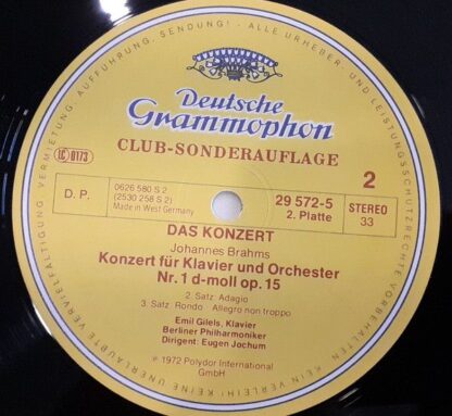 Deutsche Grammophon 29 571-7 - Das Konzert - Berg, Boccherini, B - Image 9