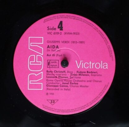 RCA Victrola VIC 6119-1-3 - Giuseppe Verdi/ Orchestra Del Teatro - Image 7