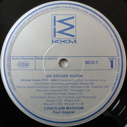 KKM Records 3012-1 - Die Brüder Haydn - Image 3