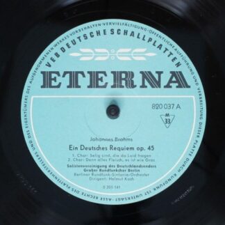 Eterna 820 037 - Ein Deutsches Requiem