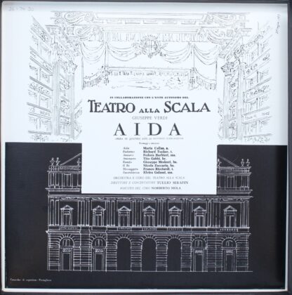 La Voce Del Padrone 3 C 163-00429/31 - Giuseppe Verdi, Maria Cal - Image 3