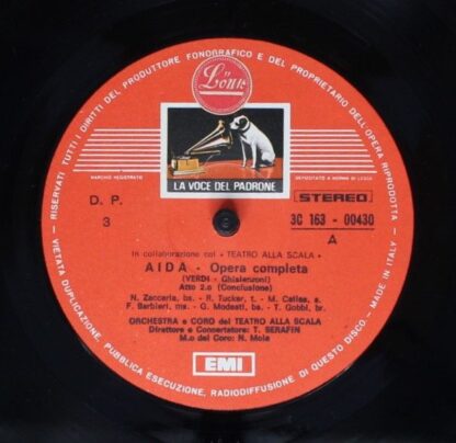 La Voce Del Padrone 3 C 163-00429/31 - Giuseppe Verdi, Maria Cal - Image 6