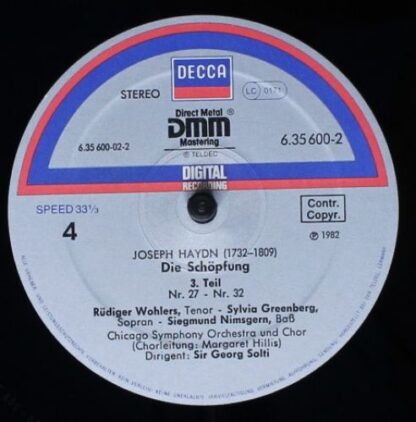 DECCA 6.35600 FA - Joseph Haydn, Chicago Symphony Chorus, The Ch - Image 6