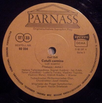 Parnass 92 332 - Trionfi (Trittico Teatrale) (Carmina Burana • C - Image 4