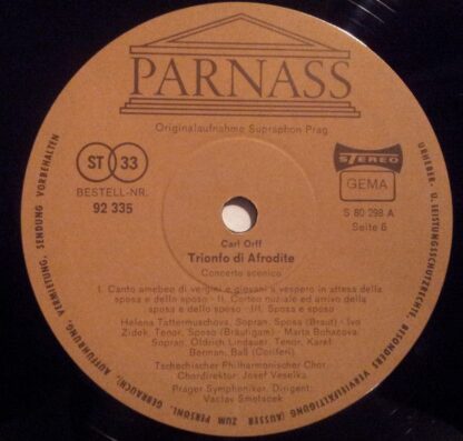Parnass 92 332 - Trionfi (Trittico Teatrale) (Carmina Burana • C - Image 6