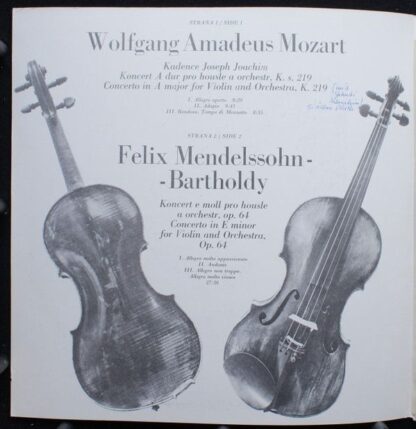 Panton 11 0511 - Houslové Koncerty / Violin Condertos - Image 2
