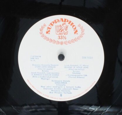 Supraphon DM 5510 - Prague Madrigal Singers - Image 2