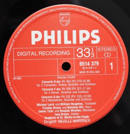 Philips Digital Classics 6514 379 - 6 Double Concertos / 6 Doppe - Image 3