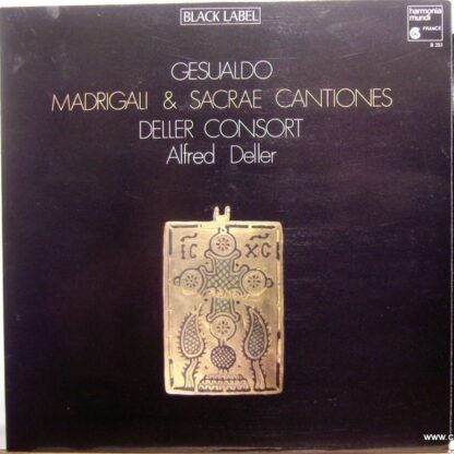 harmonia mundi France HM B 203 - Madrigali & Sacrae Cantiones
