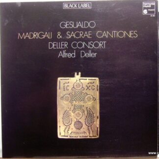 harmonia mundi France HM B 203 - Madrigali & Sacrae Cantiones
