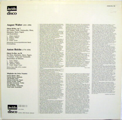 Jecklin-Disco 566 - Oktett B-Dur, Op. 7 / Oktett Es-Dur, Op. 96 - Image 2
