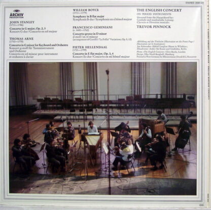 Archiv Production 2533 423 - A Grand Concert Of Musick: English - Image 2