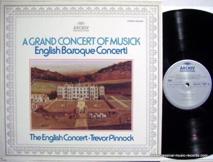 Archiv Production 2533 423 - A Grand Concert Of Musick: English