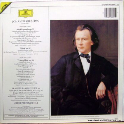 Deutsche Grammophon 410 864-1 - Alt-Rhapsodie • Nänie • Trumphli - Image 2