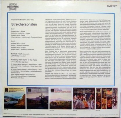 DECCA SMD 1127 - Streichersonaten - Image 2