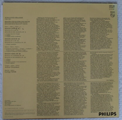 Philips 6570 880 - Die 3 Violinsonaten - Image 2