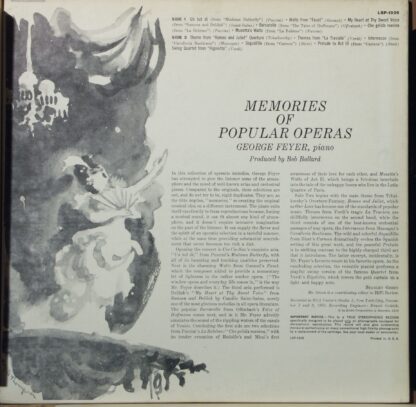 RCA LSP-1926 - Memories Of Popular Operas - Image 2