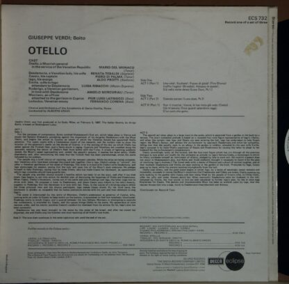 Decca Eclipse ECS 732 - Otello Record 1 - Image 2