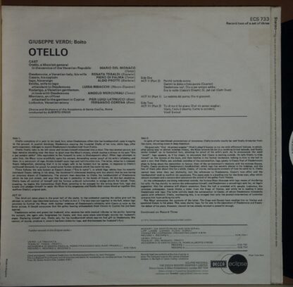 Decca Eclipse ECS 733 - Otello Record 2 - Image 2