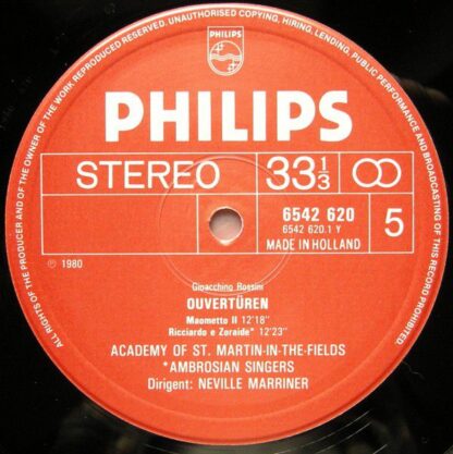 Philips 6768 064 - Complete Overtures - Image 5