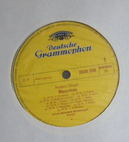 Deutsche Grammophon 2530 236 - 10 Mazurkas · Prélude Op. 45 · Ba - Image 3