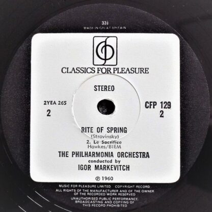 Classics For Pleasure CFP 129 - Rite Of Spring - Image 4