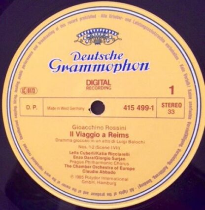 Deutsche Grammophon 415 498-1 - Il Viaggio A Reims - Image 3