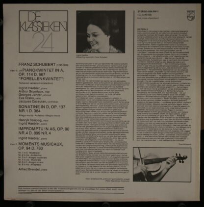 Philips 6598 568 - Forellenkwintet: Variaties, Vioolsonatine in - Image 2