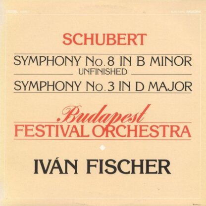 Hungaroton SLPD 12616 - Symphony No. 8 In B Minor Unfinished / S