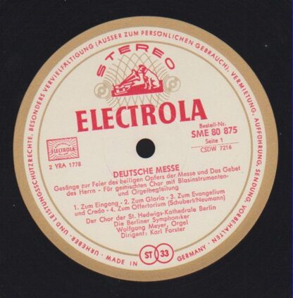 Electrola SME 80 875 - Deutsche Messe - Image 2