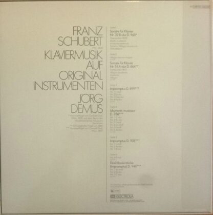 Deutsche Harmonia Mundi 1C 149-53 040/42 - Klaviermusik Auf Orig - Image 2