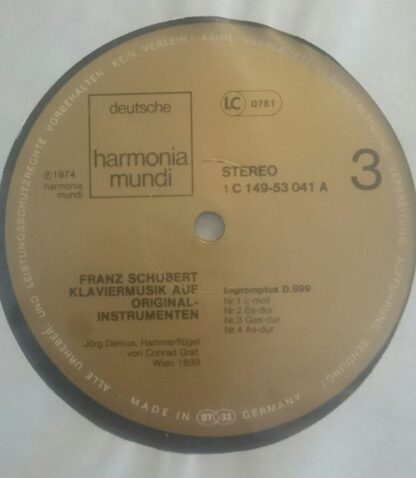 Deutsche Harmonia Mundi 1C 149-53 040/42 - Klaviermusik Auf Orig - Image 4