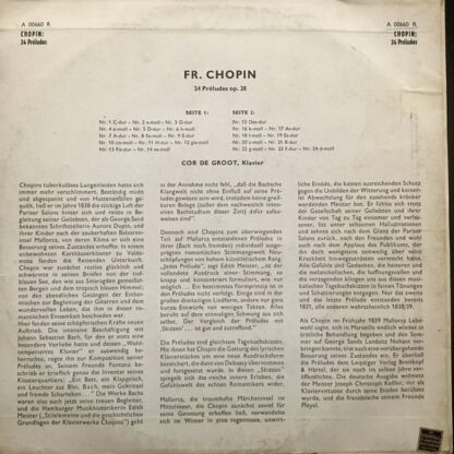 Philips A 00660 R - 24 Preludios Op. 28 - Image 2
