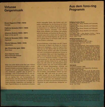 Fono-Ring FLP 77034 - Virtuose Geigenmusik - Image 2