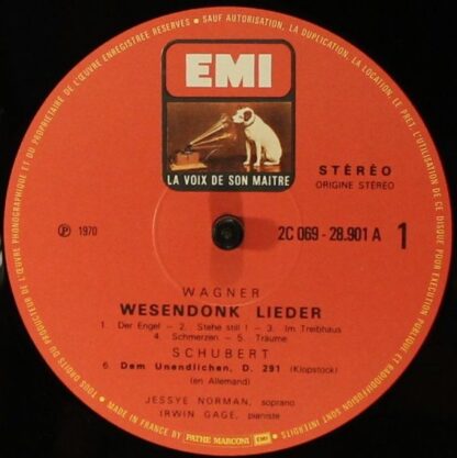 La Voix De Son Maître 2C 069-28901 - Wesendonk Lieder - Image 5