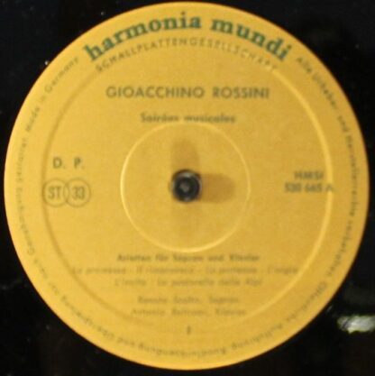 Harmonia Mundi HM 30 665 - Soirées Musicales Erster Und Zweiter - Image 3