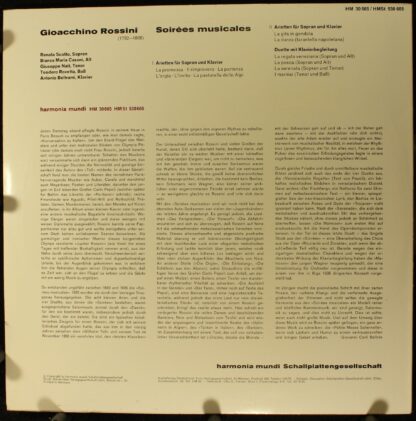 Harmonia Mundi HM 30 665 - Soirées Musicales Erster Und Zweiter - Image 2