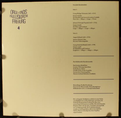 Prodisc PS 37116 - Deutsche Barockmeister - Image 2